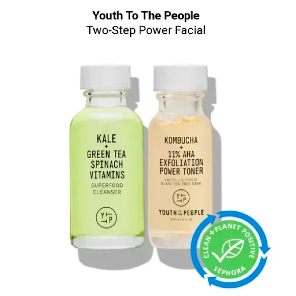 Youth To The People Two-Step Power Facial - Picture 1 of 4